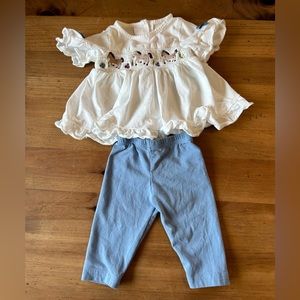 Good Lad horse baby girl outfit